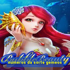 numeros da sorte gemeos